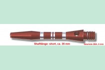 Násadky KARELLA Alu Stripe Short - červené art. 44375